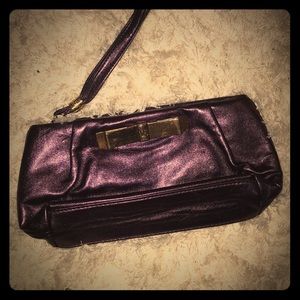 Purple clutch